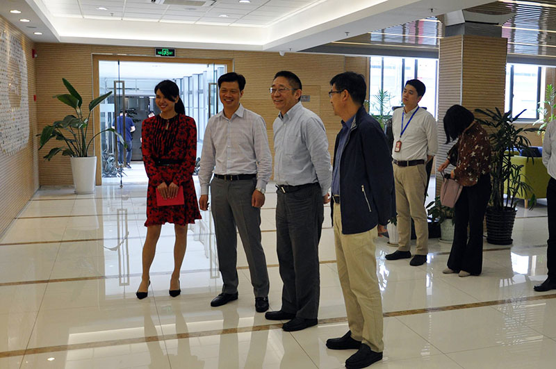云南省驻沪办、昆明广田智控园到访365me